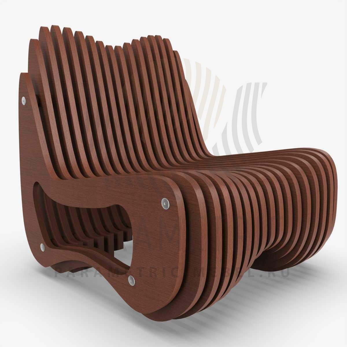 Parametric armchair